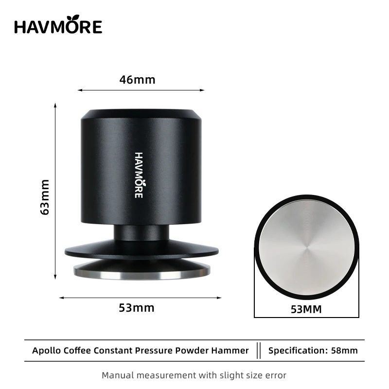 مكبس قهوة هافمور الاحترافي بضغط ثابت، ستانلس ستيل...