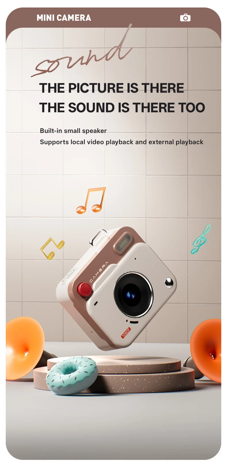 New Mini Compact Digital Camera Keychain HD CCD Retro Camera Screen Keyring Outdoor Travel Photography Birthday Christmas Gift