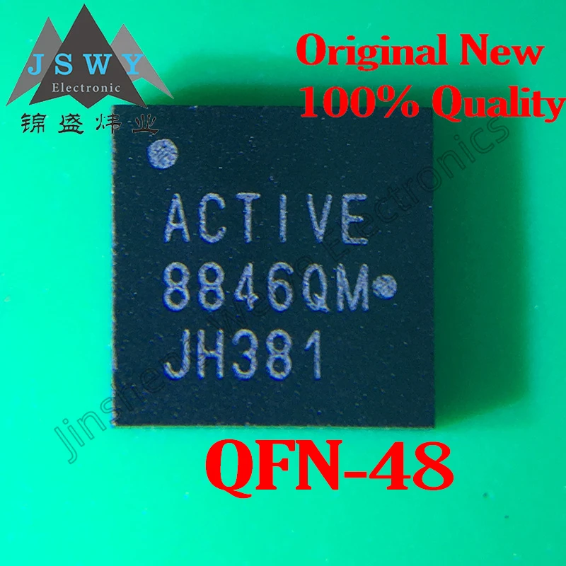 

5~50PCS ACT8846QM490-T 8846QM SMD QFN-48 Power Management Chip IC New Import Free Shipping Electronics
