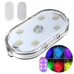 Touch Sensor USB LED Interior Ceiling Light - Decorative Roof Lighting Fixture (Colorful)