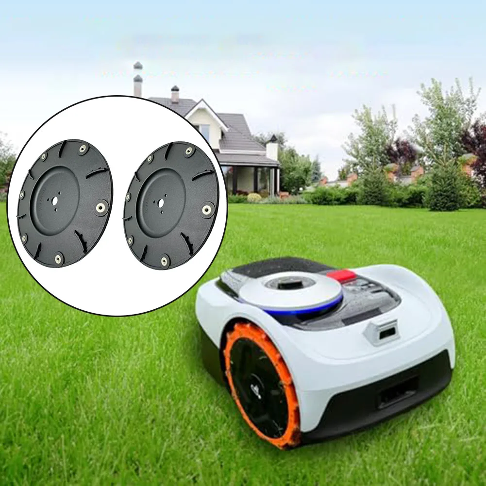 2 Pack Lawn Mower Robot Blades for Mammotion For LUBA 1 AWD and For LUBA 2 AWD Reliable Performance for a Well Maintained Lawn
