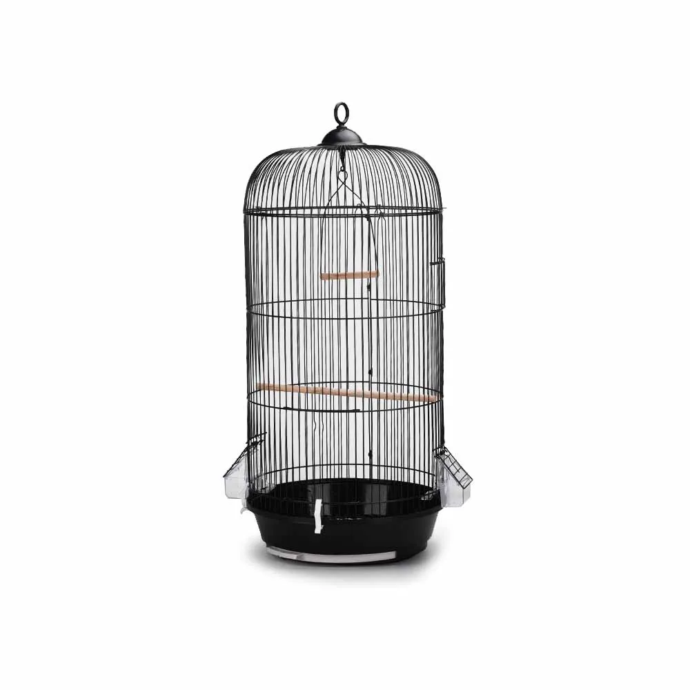 

High-quality new European-style art round birdcage parrot cage diameter 33CM high 74CM round cage bird supplies