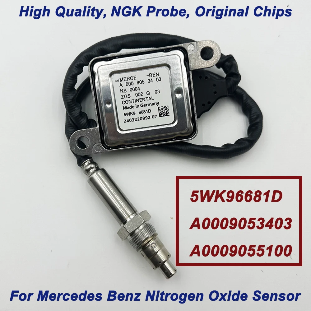 

High Quality Chips for NGK Probe A0009053503 5WK96682D Nox Sensor For Mercedes BenzW205 W164 W166 X164 Sprinter GL350 0009053503