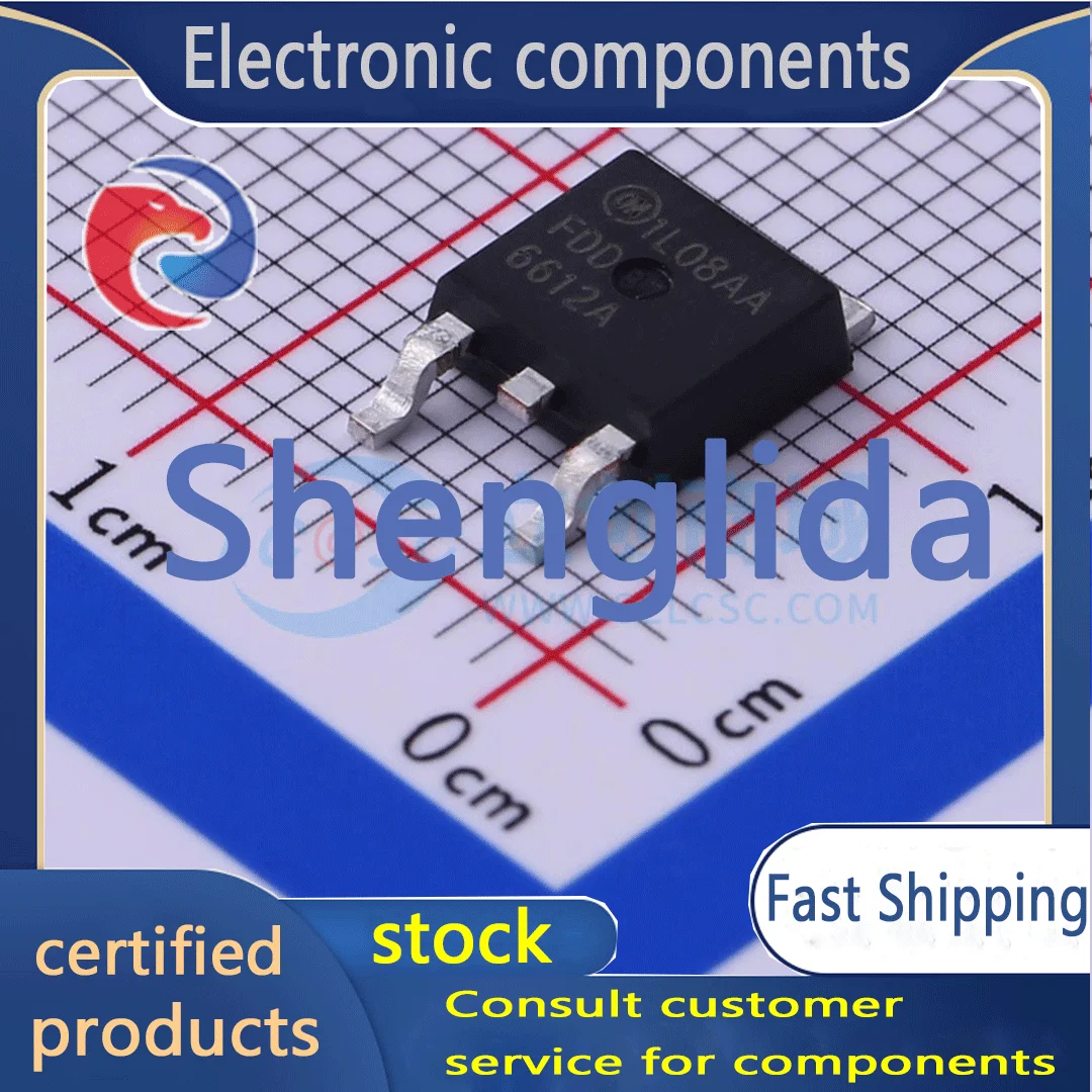 

FDD6612A packaged TO-252-3 Field-effect transistor brand new off the shelf 1PCS