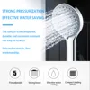 Zloog 5 Modes Bathroom Shower Head Rainfall Massage Multi-function Handheld Bath Sprayer Nozzle Showerhead Bathroom Accessories 5
