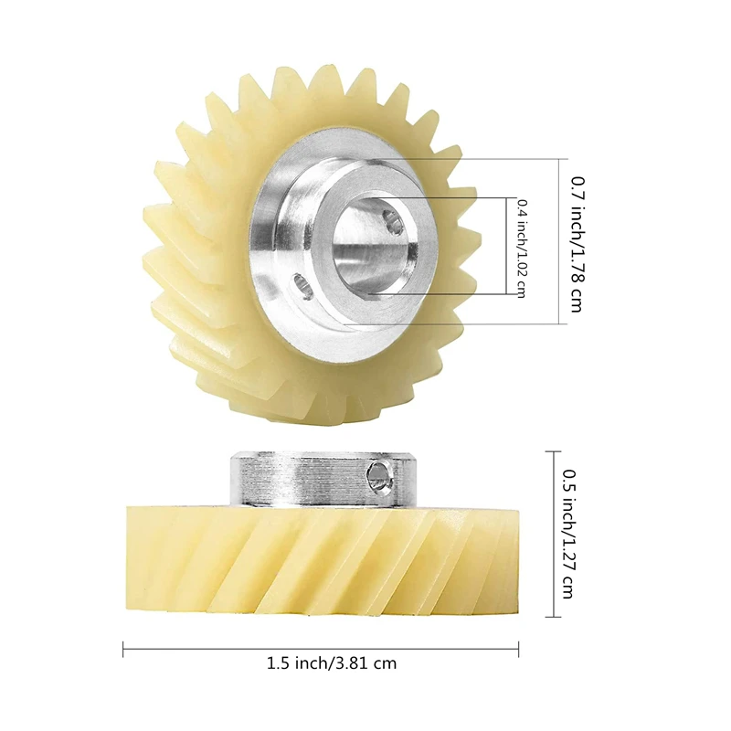 Mixer Replacement Parts Applicable to KitchenAid mixer W10112253 4169830 AP4295669 4162897 worm gear