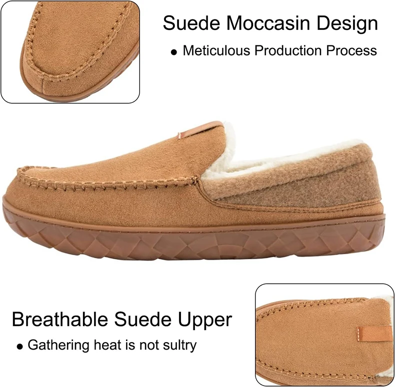 Luxury Men’s Winter Slippers Image 5