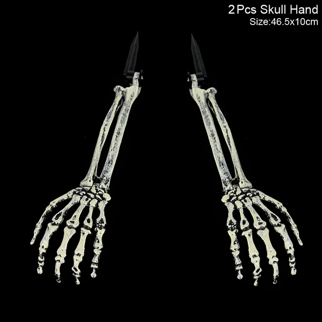 2pcs skull hands