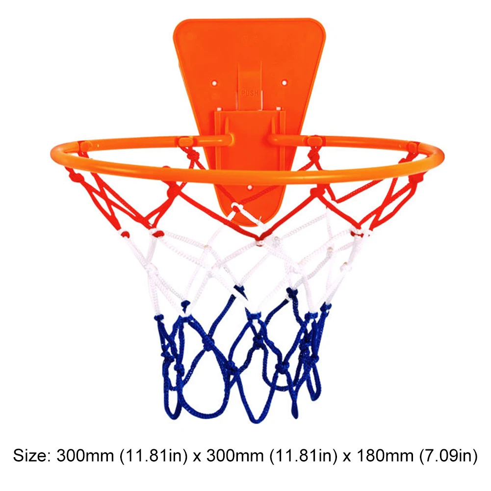 AZONE 2xRING7 Nylon Basketball Ring Diameter 46 cm with 2 Netball Size 7,  Multi : Amazon.in: Sports, Fitness & Outdoors