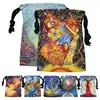 Tarot Bags And Pouches Drawstring Tarot Cards Bag Tarot Card Storage Pouch Fabric Jewelry Bag Multifunctional 13X18cm Tarot Bag 2