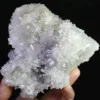 Newly Discovered Transparent Natural White Chrysanthemum Crystal Cluster Quartz Specimen 6
