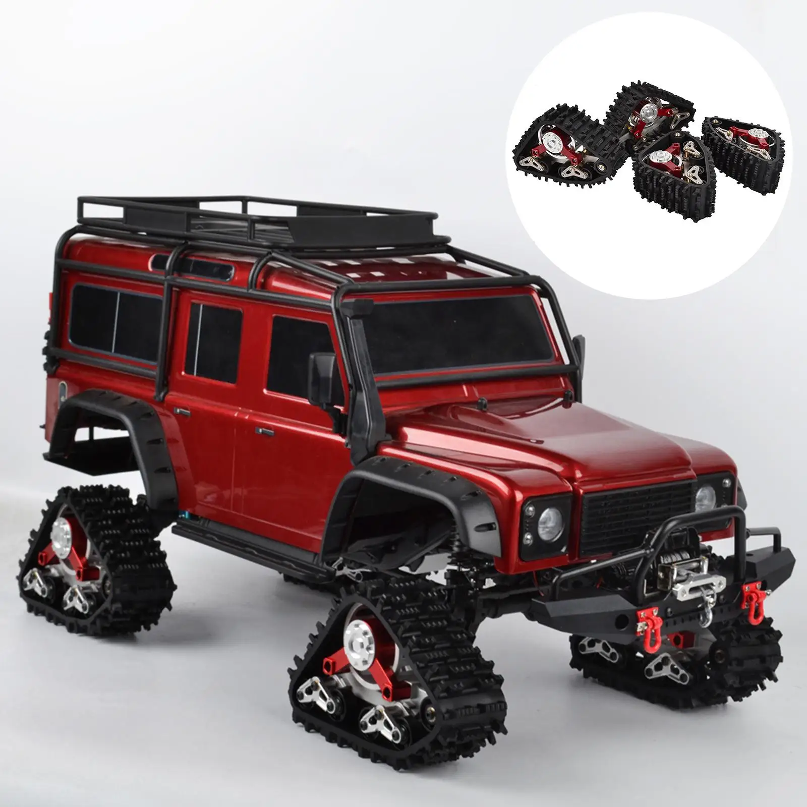 Snow Track Tire RC Truck Track Wheel 