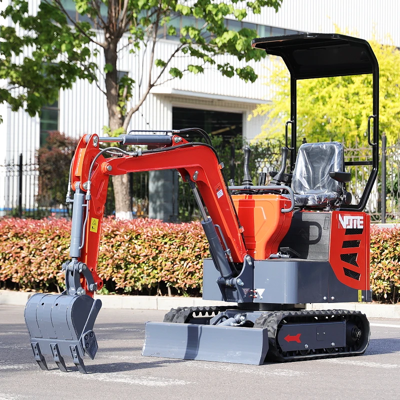 Chinese1000Kg Mini Escavatore Idraulico Ce/Epa Compatto Escavatore Cingolato Mini Escavatore Spedizione Gratuita Bagger Machine