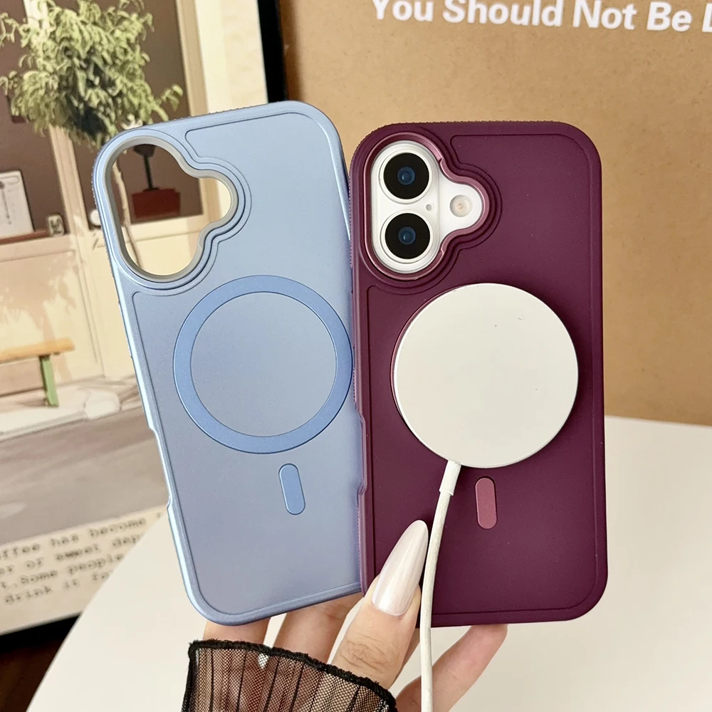 Magnetic Heavy Duty Armor Shockproof Case Cover Accessory