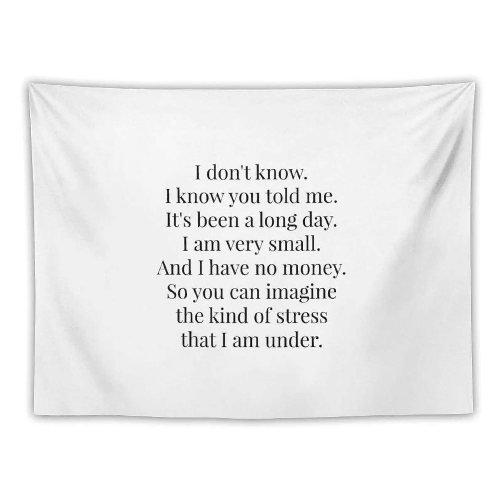 

I am very small Tapestry Wall Decoration Items Wall Tapestries Bedroom Decoration Tapestry