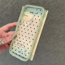 Elegant Solid Color Polka Dot Phone Case Cover - Galaxy S23 (LV - P8341)