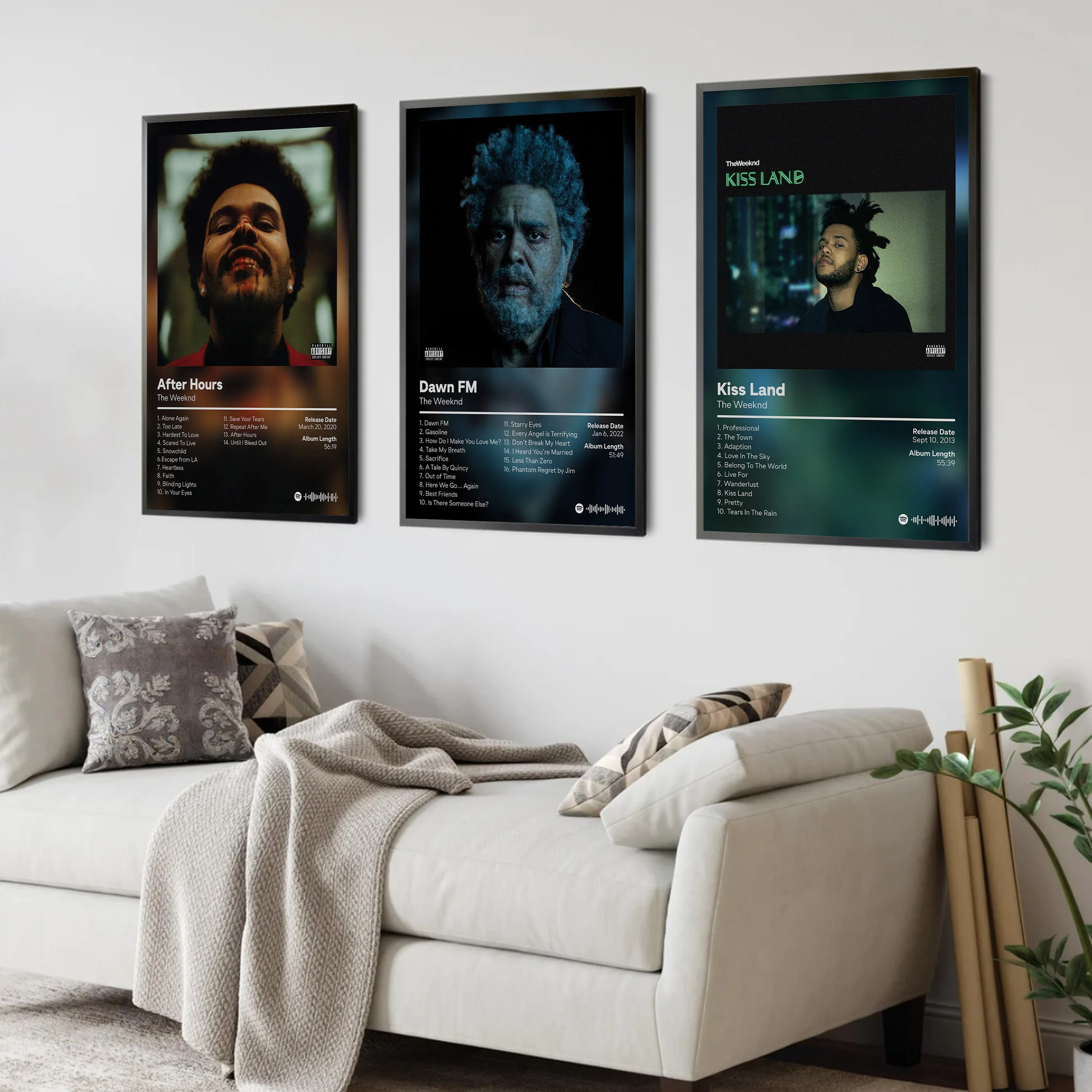 After Hours Album Cover The Weeknd Poster – Aesthetic Wall Decor