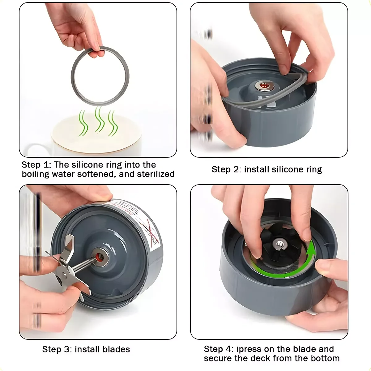 Nutribullet Blender Parts Nutribullet Replacement Blade Cup Kit