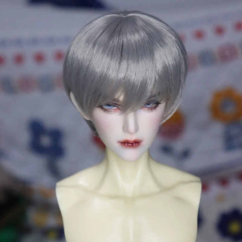 

2022 New Style 1/3 1/4 1/6 1/8 High Temperature Short Style Wire Bjd Wig Hair