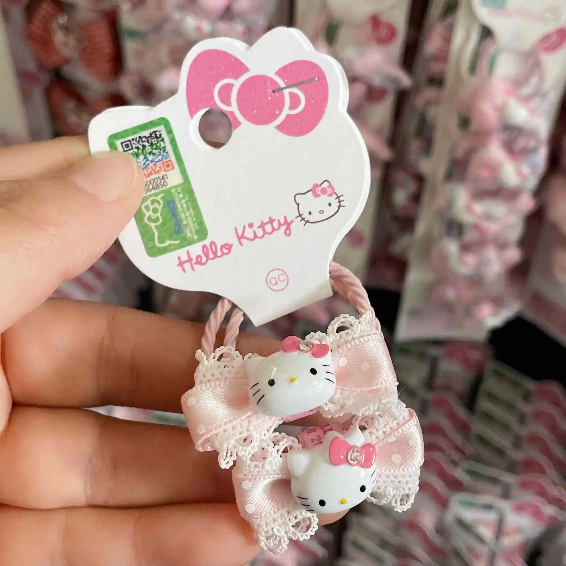 Hair Clip Headbands Ties Hello Kitty Hair Clip Hair Accessories Sanrio Clip Bows Hair