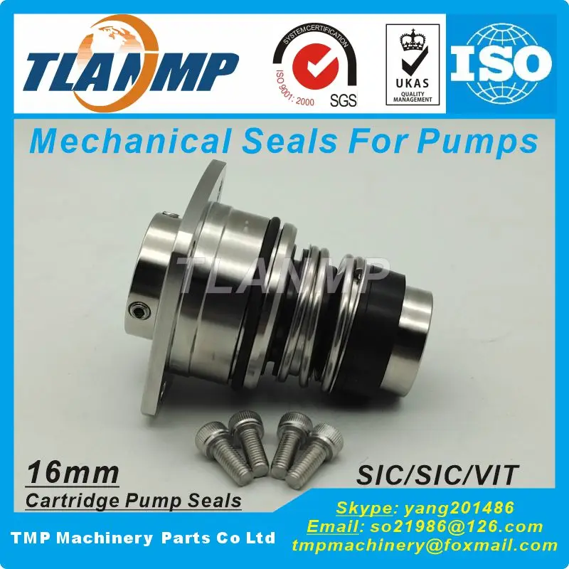 S2-16 , UNI-20 Cartridge Mechanical Seals (PN:371416192) Used For EBA-RA EVMS 10/15/20 Pumps