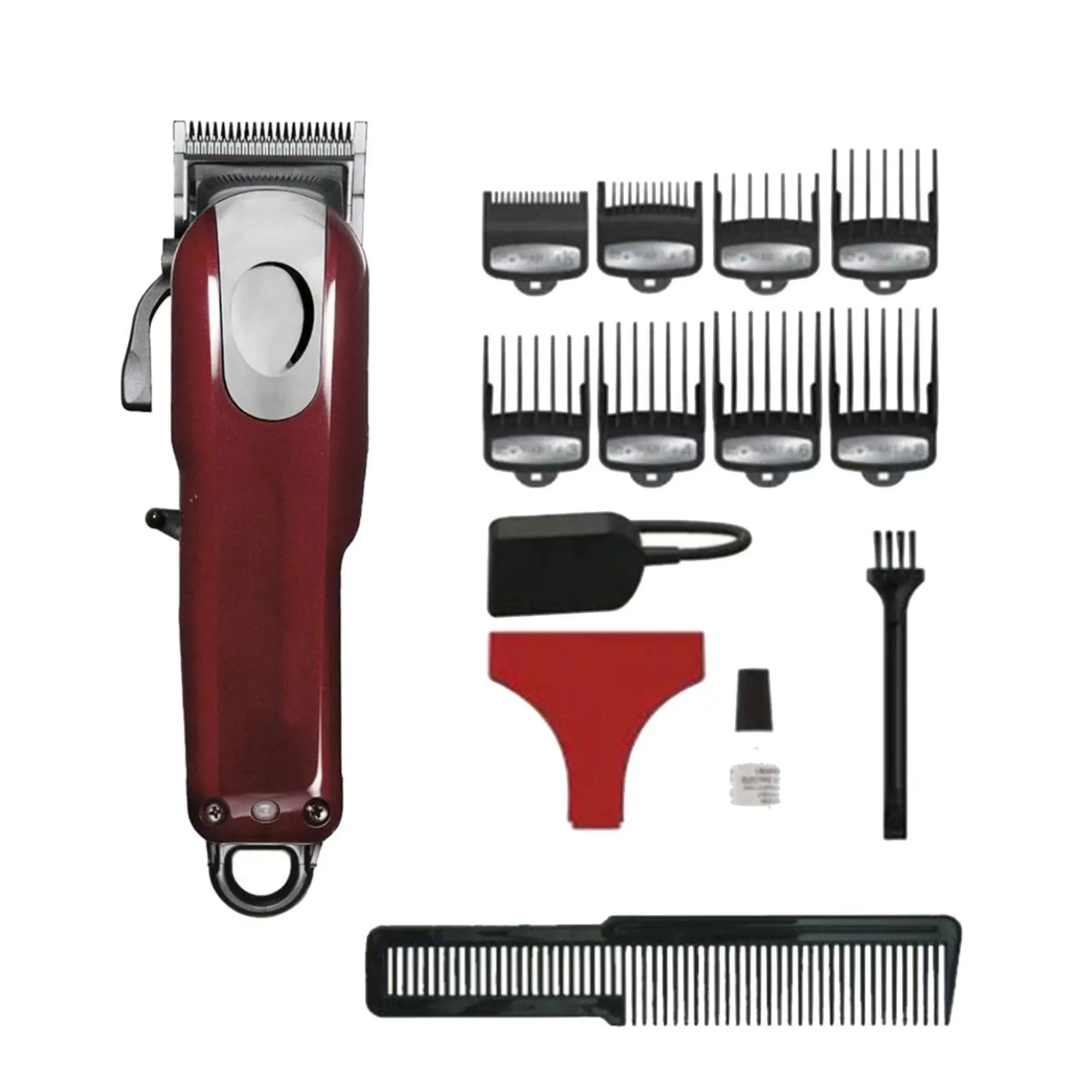 

Hair Clipper Kit 8148 Machine EU Power Adapter for Stylists Versatile Professional Cordless Use Grooming