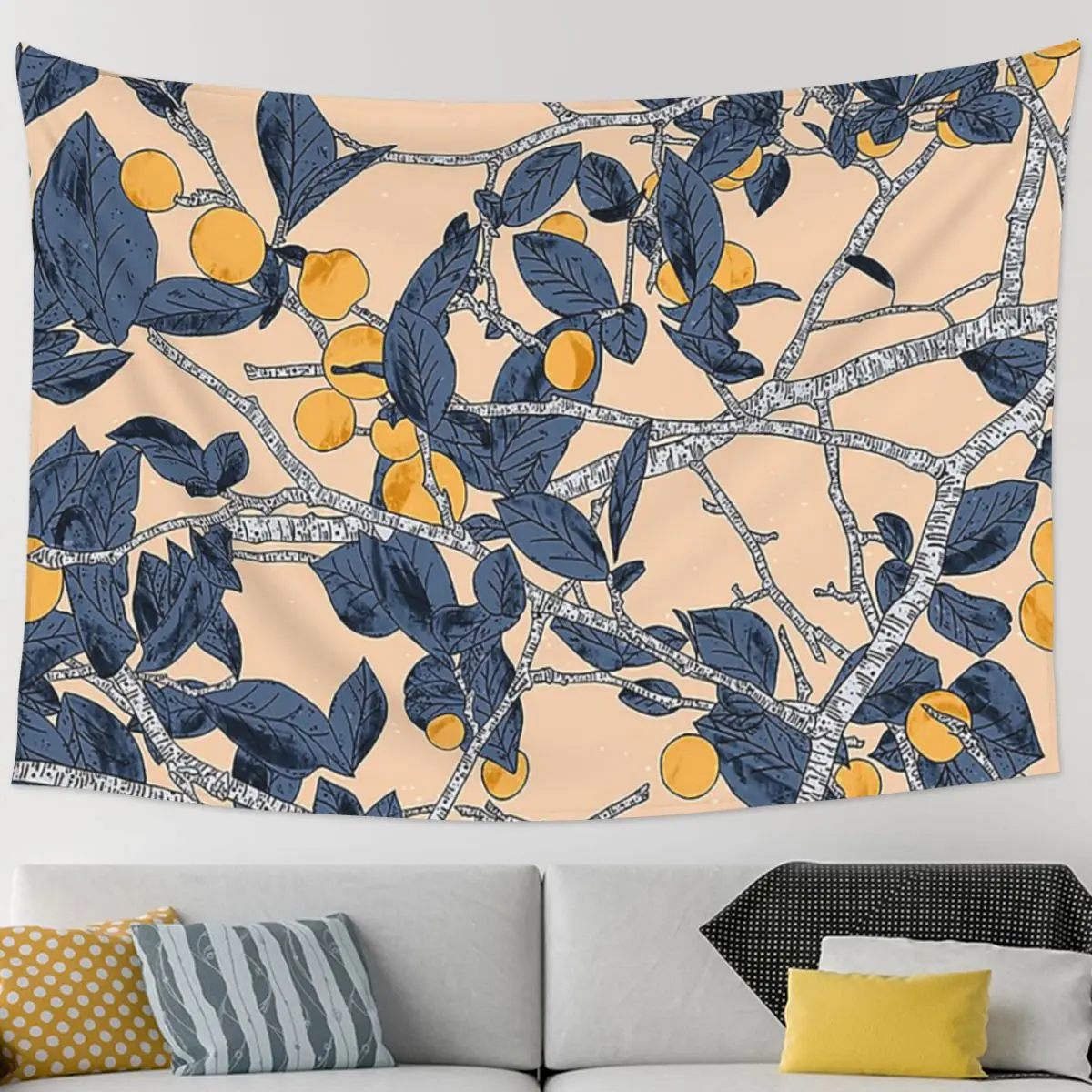 

Забавный настенный гобелен из Марракеша, домашний декор, гобелены для гостиной, спальни