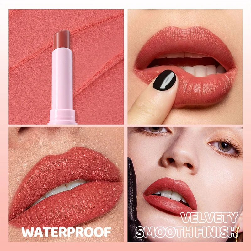 8colors Velvet Matte Lipstick Long Lasting Waterproof Non-Fading Moisturizing Solid Lip Gloss Halloween Carnival Lipstick Makeup_voghion.com
