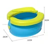 Portable Potty for Kids Travel Foldable Baby Potty Training Seat Outdoor and Indoor Easy To Clean Includes 20 Waste Bags 6