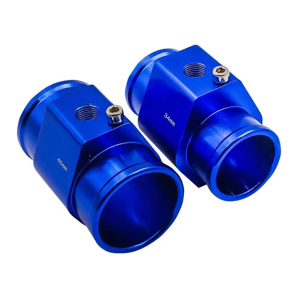 Temperature Sensor Water Temp Gauge Radiator Temperature Water Temp Joint Pipe Sensor 40mm 38mm 36mm 34mm 32mm 30mm 28mm Hose Adapter