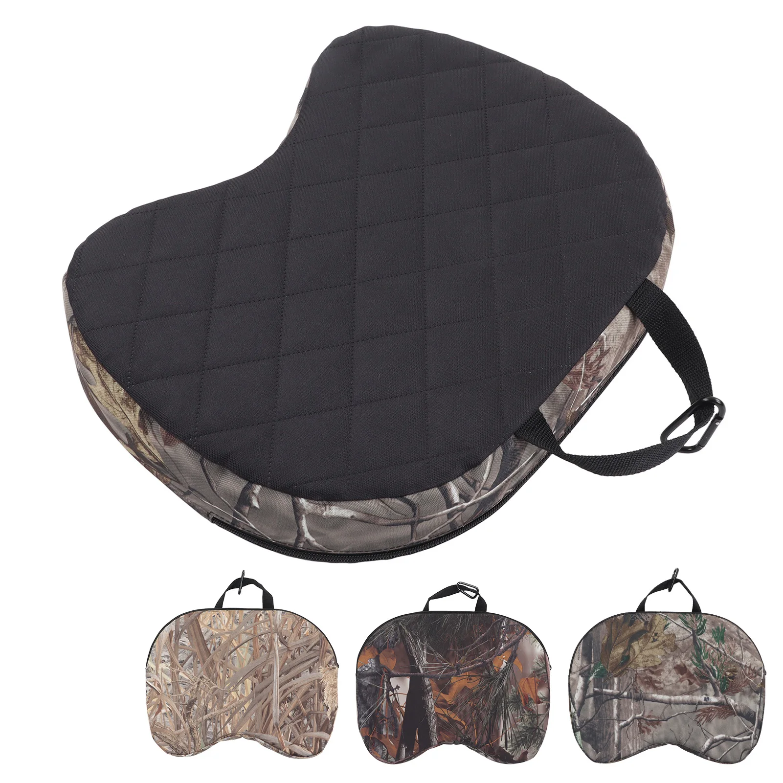 Hunting Seat Cushion Concave Design Portable Handle Foam Padded Outdoor Sitting Pad