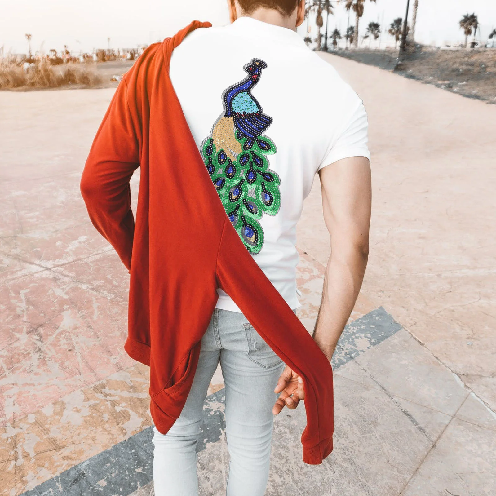 의류 수리 패치, 바느질 자수 스티커, 원피스 의류 액세서리, 3 개