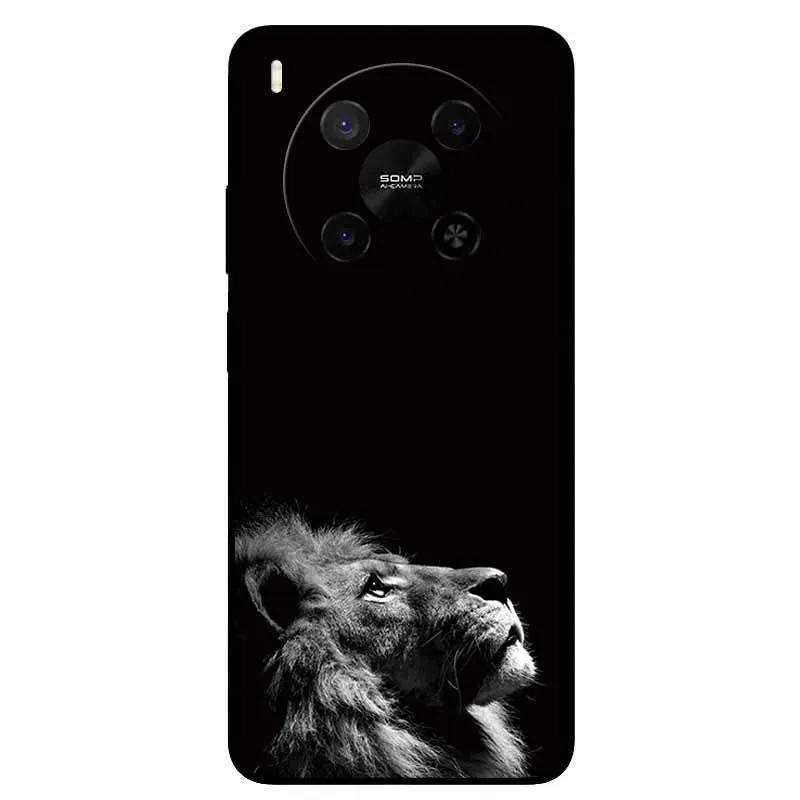 Black TPU Silicone Back Cover Case