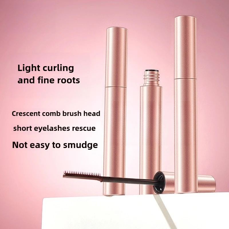1pc Fine Tooth Comb Mascara Eye Makeup Products Essential For Natural Curling Lengthening Waterproof Slender Small Brush Head_voghion.com