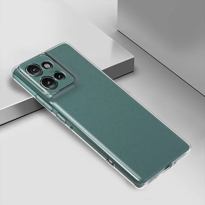 Clear Transparent Soft TPU Protective Phone Case - Edge Series