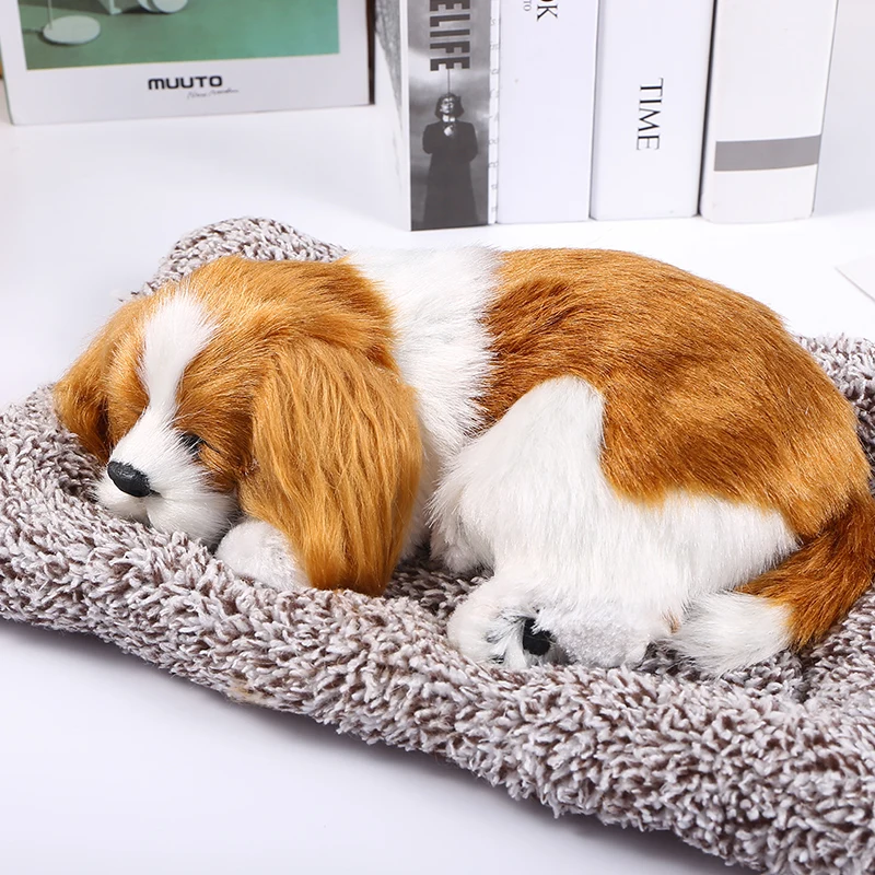 Simulation Dog Doll Large Plush Toy 8 Sleeping Dog Car Ornaments Children's Gifts Photography Props Christmas Ornaments beautiful underwater pool view swimming pool photography jigsaw puzzle children wooden boxes custom kids toy puzzle