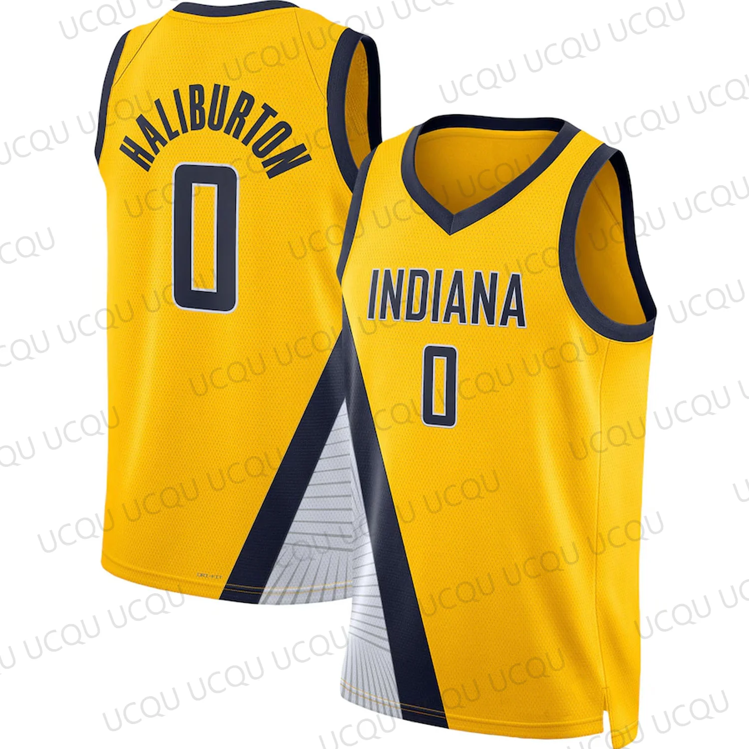 2024-25 Haliburton City Edition Jersey Indiana Vest Style