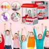 Portable Plush Grabber Arcade Machine Coin Operated Arcade Claw Machine Party Supplies Battery Powered Entertainment for Kids 3