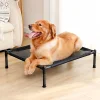 Elevated Pet Bed Dog Cat  Folding Pet Camping Bed Cat Dog House Portable Removable Washable Four Seasons Cats Kennel Puppy Beds 4