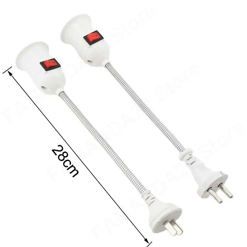 Portalampada E27 Portalampada E27 Portalampada Portalampada Con Interruttore Eu Us Portalampada Portalampada A Risparmio Energetico Lampada Led Da Tav