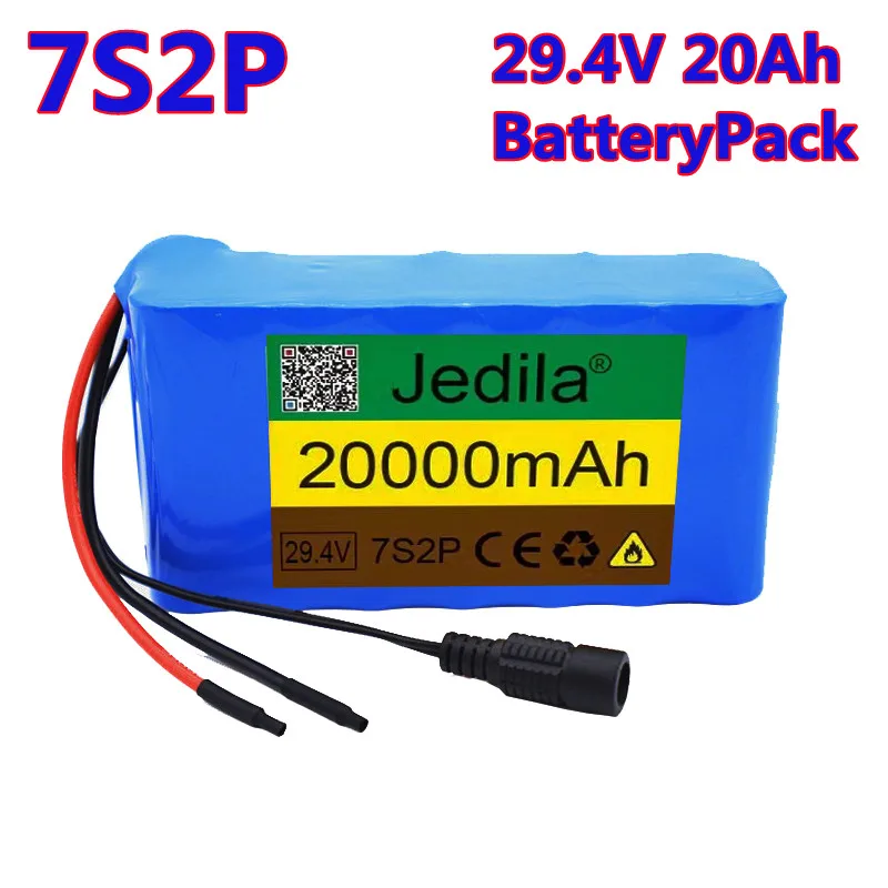 Batterie Lithium 29.4V 4Ah Pour Hoverboard/trottinette – Connecteur XT60 (7S2P)