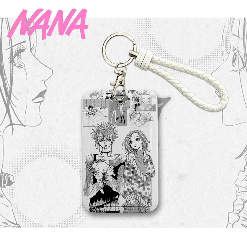 Nana Anime Osaki Nana Plastic Card Holder with White Rope Men