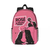 A-APT ROSE-Bruno Mars New Fashionable Pattern School Bag Print Lightweight Backpack 15inch 1