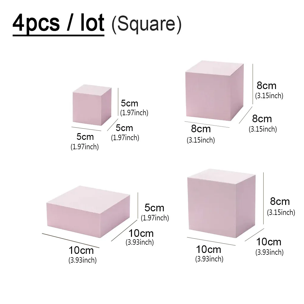 4 pcs Pink set S