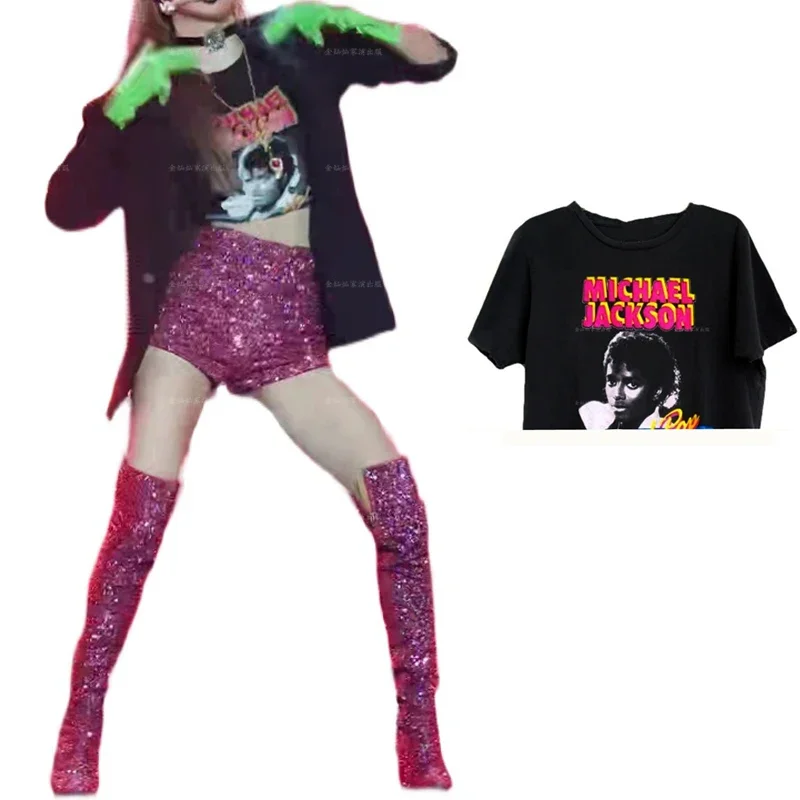 

Costumes Female Singer Gogo Dancer Festival Clothing Women Group Jazz Dance Costumes Nightclub Dj Ds Stage Performance