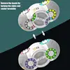 Montessori 8-Sided Rotating Magic Bean Fidget Cube Toys Learning Education Brain Teaser Game Relief Stress Kids Boy Girl Gift 3