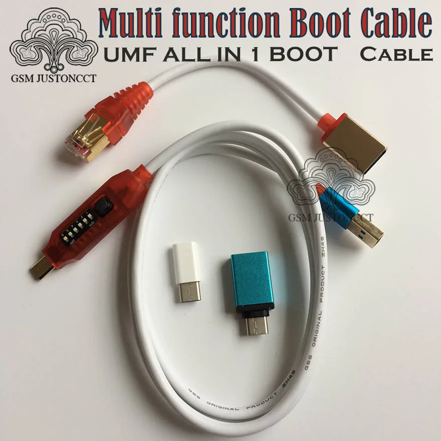 오리지널 새 UMT Pro BOX - 1년 활성화(궁극적인 멀티 도구 + Avengers 2 in 1 이 상자) USB A-B 케이블 포함