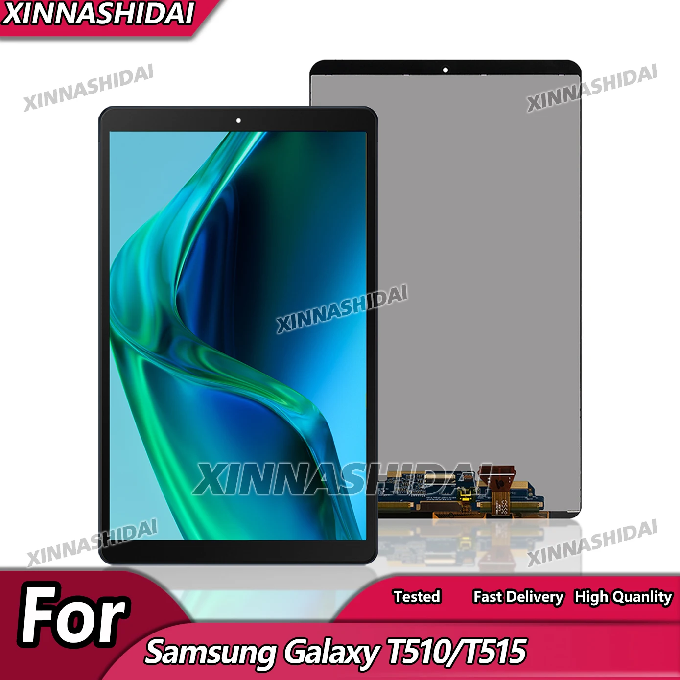 High Quality LCD For Samsung Galaxy Tab A 10.1 2019 T510 T515 SM-T510 LCD Display Touch Screen Digitizer Assembly Replacement