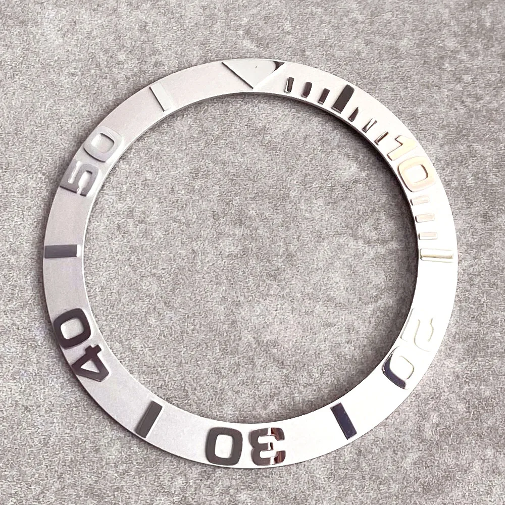 Enhanced Black/Light Blue/Black Gray GMT Ceramic Bezel Insert