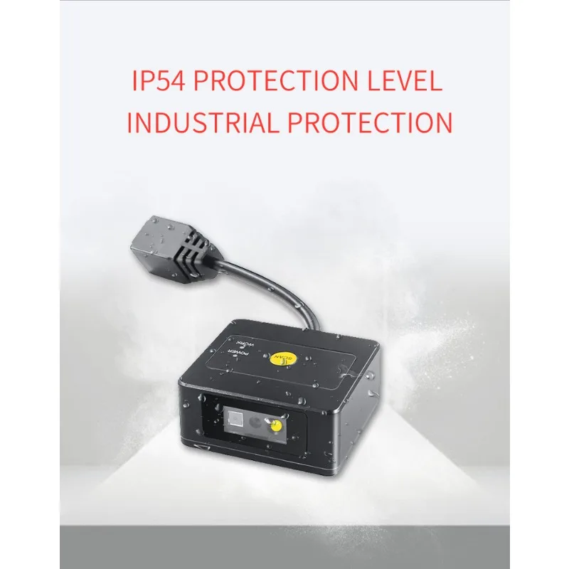 

USB/RS232/TTL1 megapixel embedded QR code Fixed installation bar code scanner module pipeline small bar code metal WP2600